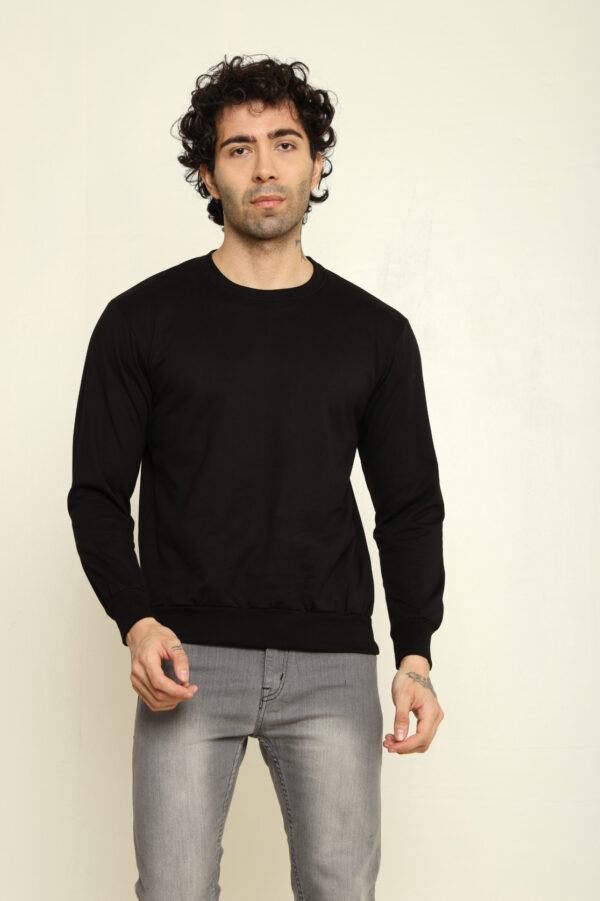 176652182429022301938.jpg Absqura Solid Sweatshirt Black