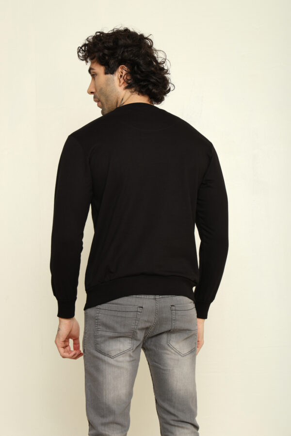 176652182989412301945.jpg Absqura Solid Sweatshirt Black