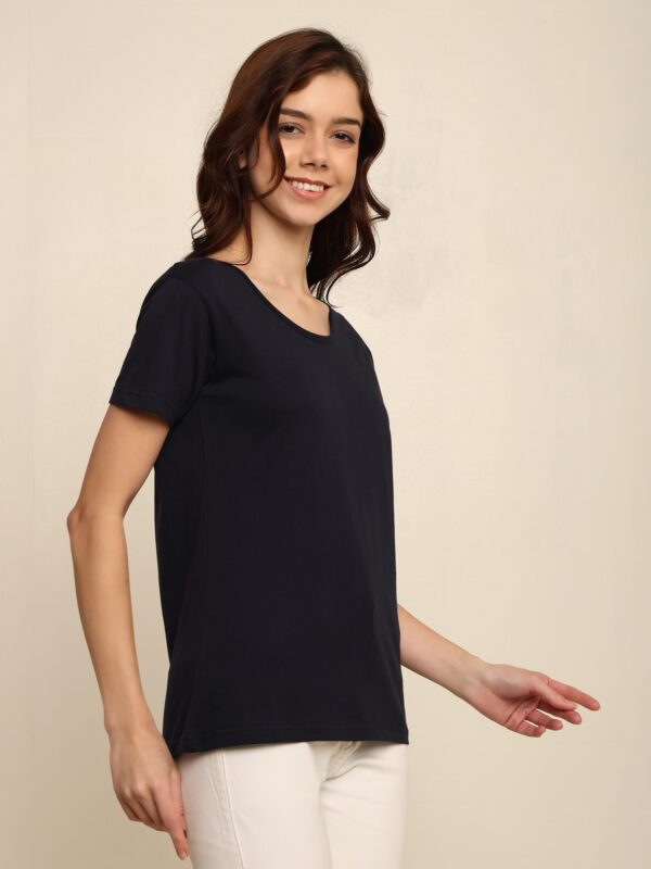 176652366321581Q1A8468.jpg Absqura Solid Women Black T-Shirt