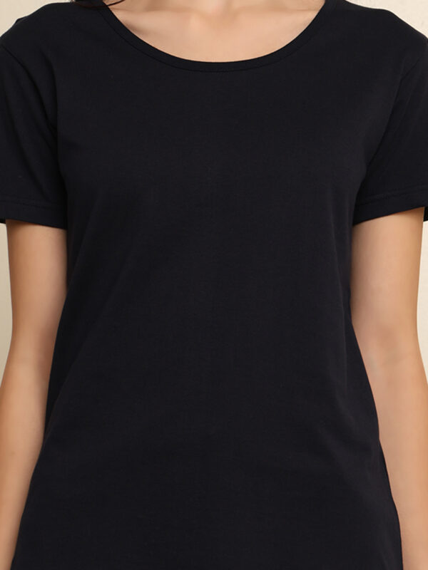 176652366930451Q1A8471_1.jpg Absqura Solid Women Black T-Shirt