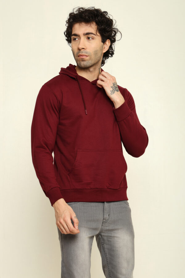 176661381148032302054.jpg Absqura Hooded Maroon Sweatshirt