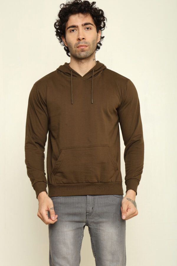 176661404492022302186.jpg Absqura Hooded Olive Green Sweatshirt