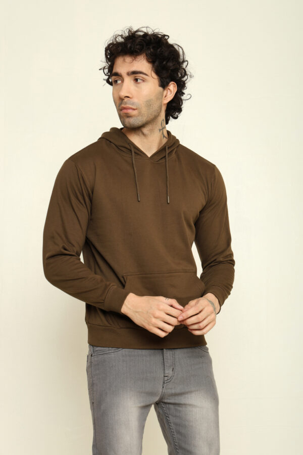 176661405367452302184.jpg Absqura Hooded Olive Green Sweatshirt