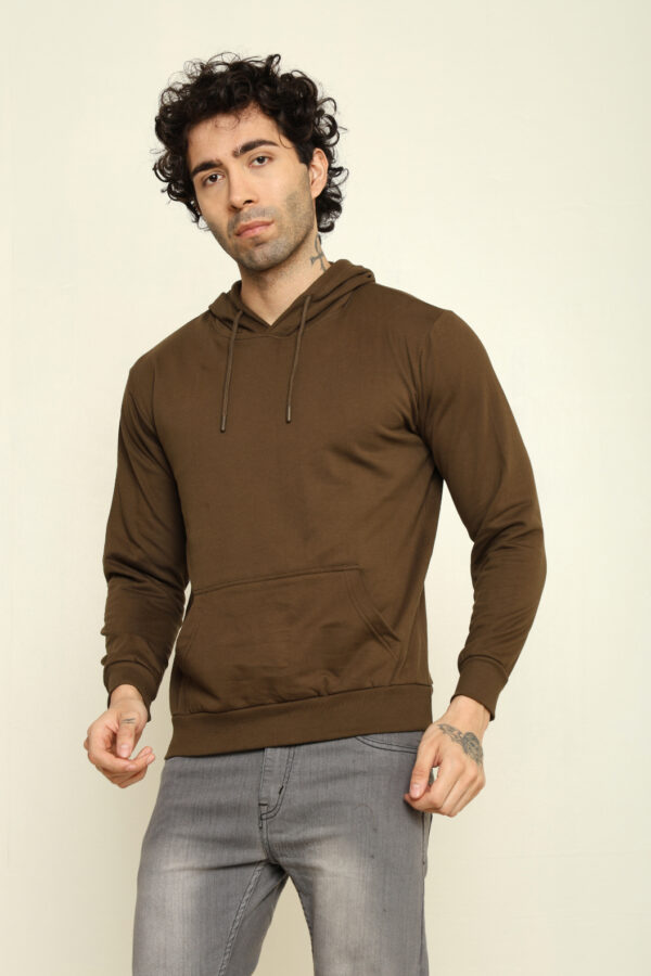 176661406244992302183.jpg Absqura Hooded Olive Green Sweatshirt
