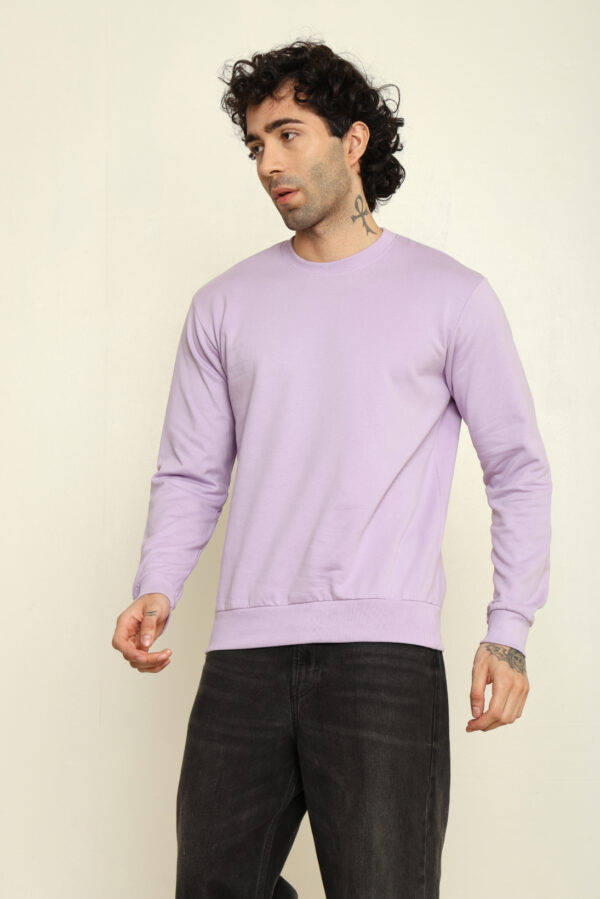 176661596529012301760.jpg Absqura Solid Sweatshirt Lavender