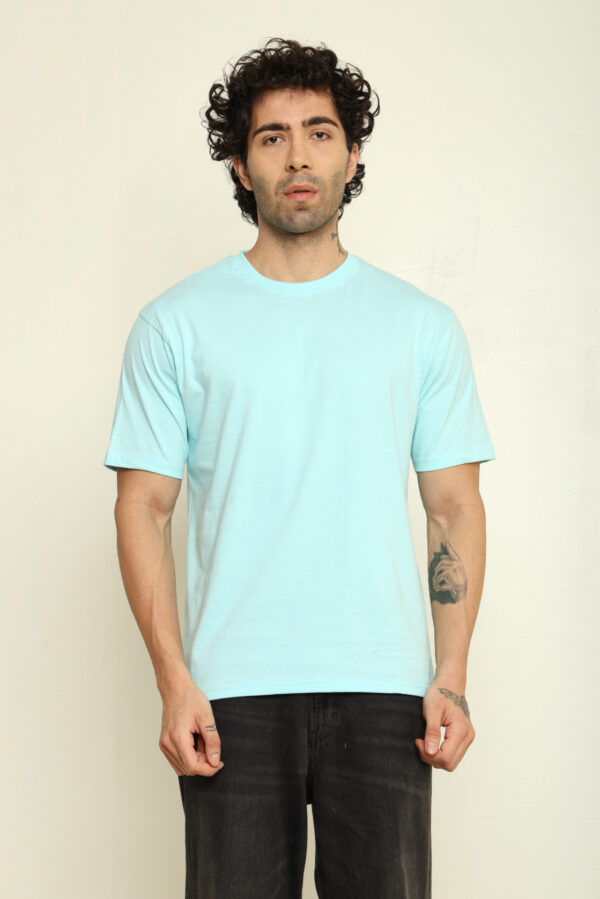 176666009062262301805.jpg Absqura Solid Oversized Mint T-Shirt
