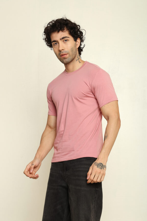 176666617017082301654.jpg Absqura Solid Men Flamingo T-Shirt