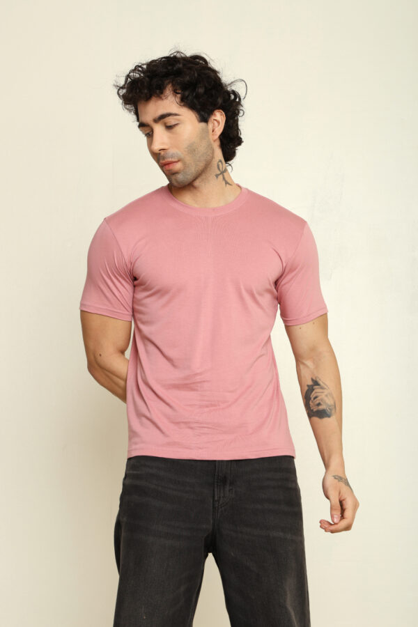 176666617877762301652.jpg Absqura Solid Men Flamingo T-Shirt