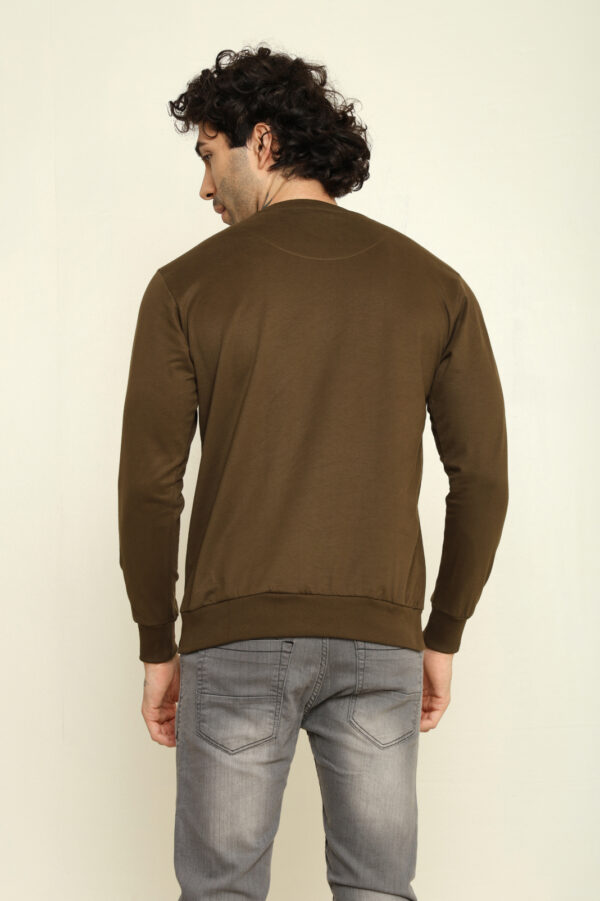 176669049547492302023.jpg Absqura Solid Sweatshirt Olive Green