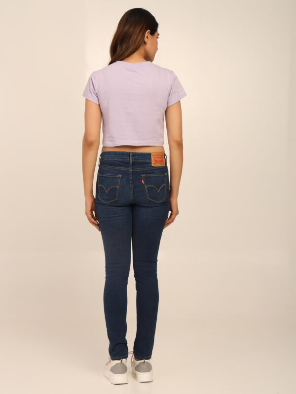 176669060950741Q1A4960.jpg Absqura Solid Women Lavender Crop Top
